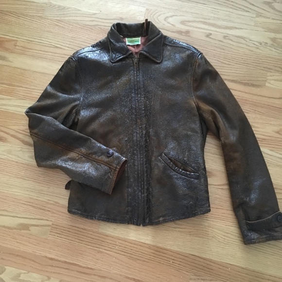 levi's vintage leather jacket